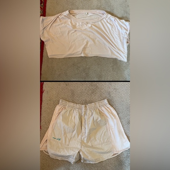 Free People Pants - Free People Cream Set